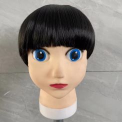 2Pcs Short Wigs For Children 1 to 10 Years Old Girls