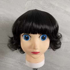 4Pcs Wigs For Girls 1 to 10 Years Old With Short Curly Hair