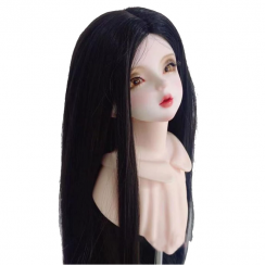 10 Packs Soft High Temperature Silk Naturally DIY Doll Hair Wig for Kids Adult