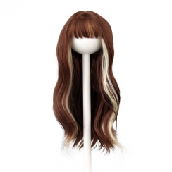 3 Packs High Quality Long Wavy Soft Fiber Doll Wig